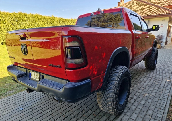 Dodge RAM cena 194400 przebieg: 133100, rok produkcji 2020 z Tuszyn małe 704